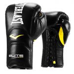 Боксерские перчатки Everlast Elite Pro, на шнуровке